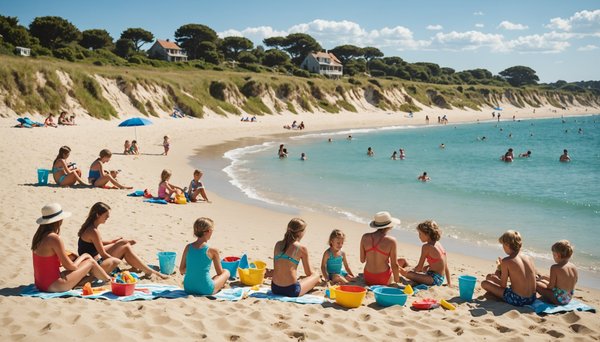 Comment organiser des vacances naturistes avec enfants en france ?