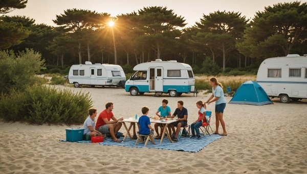 Un camping en bord de mer en charente-maritime près de royan, tous les avantages